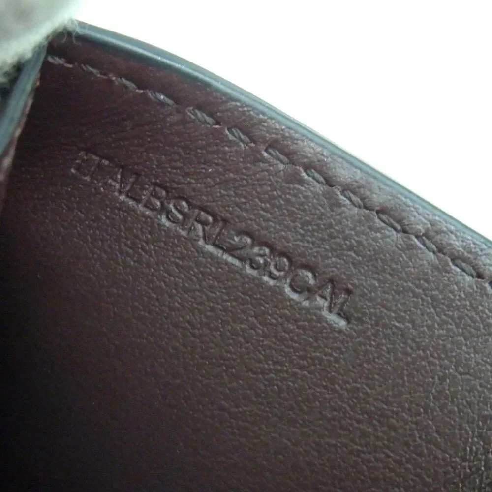 Authentic BURBERRY ITALBSRL239CAL Chain Wallet Card coin purse PVC/leather[Used] - Picture 14 of 15